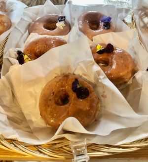 Doughnuts   at Bread and Banjo Bakery in Belfast