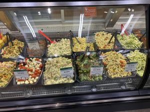 Deli salads  at The Food Co-op in Port Townsend