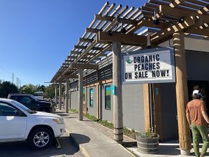 Entrance  at The Food Co-op in Port Townsend