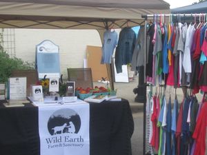 Merchandise at Wild Earth Farm and Sanctuary in Irvine