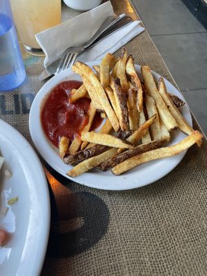 Fries  at Crossroads Cafe in Joshua Tree