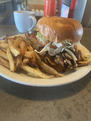   at Crossroads Cafe in Joshua Tree