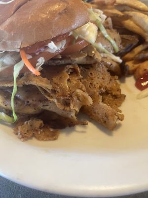   at Crossroads Cafe in Joshua Tree