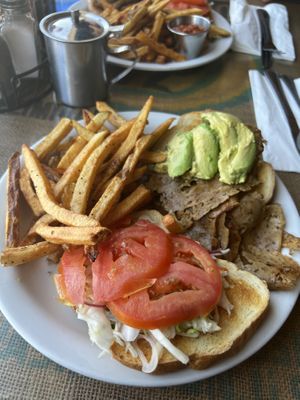   at Crossroads Cafe in Joshua Tree