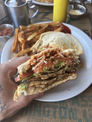   at Crossroads Cafe in Joshua Tree