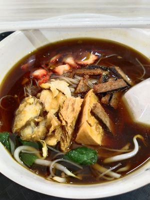Lor mee $4 at Yang Sheng Vegetarian in West Singapore