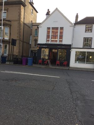outside  at Hot Numbers Coffee - Trumpington St in Cambridge