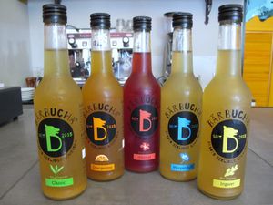 they have the biggest selection of Kombucha in Berlin at Cafe Barbucha in Berlin