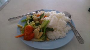 Thai Fried Rice with Veg at Tai Food in Chiang Rai