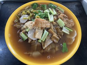 Hor fun  at Wang Jiao Vegetarian 旺角斋素食 in Central Singapore