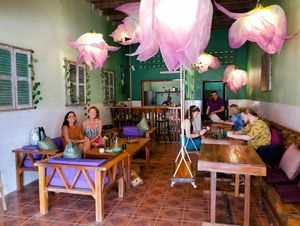 Our Beautiful Dining Room at Deva in Kampot