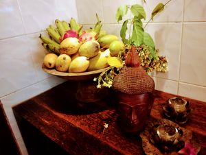 Fresh ingredients  at Deva in Kampot