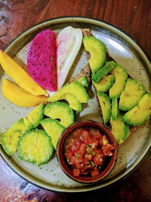 Avocado Toast at Deva in Kampot
