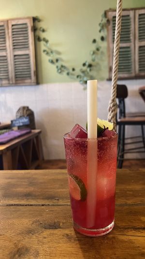 Ice tea  at Deva in Kampot