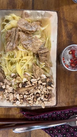 Pad thai  at Deva in Kampot