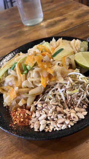 Pad thai  at Deva in Kampot