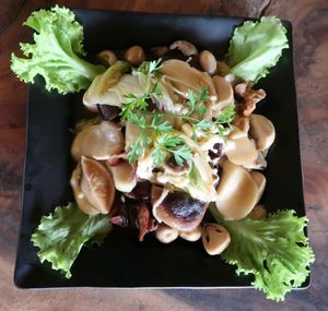 mushroom at Deva in Kampot