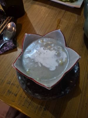 Banana Puddding at Deva in Kampot