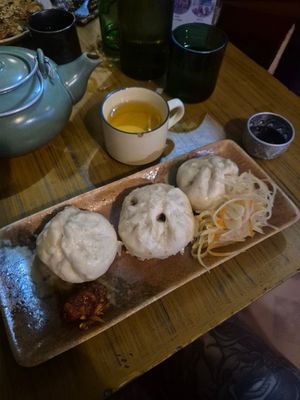 Jackfruit Bao Buns at Deva in Kampot