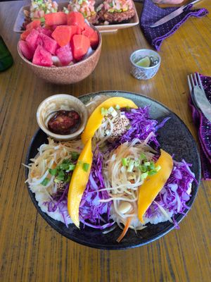 Bao Bans Breakfast Tacos at Deva in Kampot