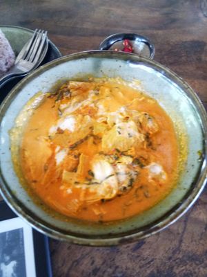 Vegan Amok at Deva in Kampot