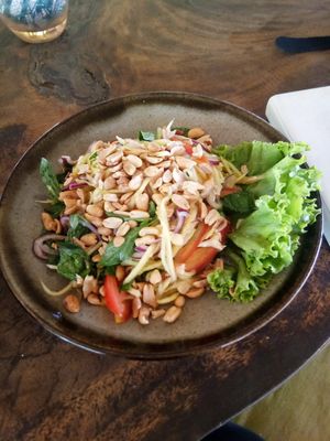 Green Mango Salad at Deva in Kampot