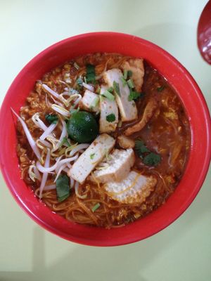 Mee siam at Jian Kang 健康素食 in Central Singapore