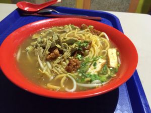 mee soto at Jian Kang 健康素食 in Central Singapore