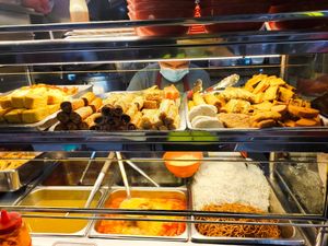 Dishes at Jian Kang 健康素食 in Central Singapore