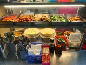 Dishes at Fo Xin Vegetarian 佛心素食 in Central Singapore