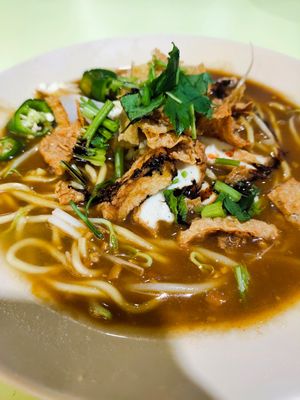 Mee rebus 😋 at Fo Xin Vegetarian 佛心素食 in Central Singapore