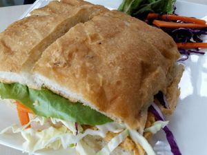 sideway samba sandwich  at The Green Affair in West Singapore