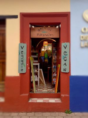 Bienvenidos! Welcome! at Delicias Naturales in San Cristobal De Las Casas