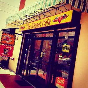 You can't miss our doors on Kalayaan Avenue (corner P Burgos), Makati City.  Across the street from 7-11 & Metrobank. at The Kismet Cafe in Makati