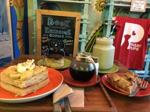 Vegan desert heaven  at The Kismet Cafe in Makati