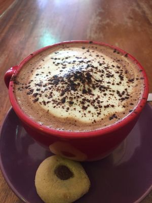 Mocha with soy milk  at The Kismet Cafe in Makati