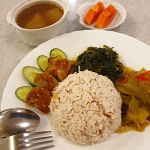 Rice at Yun Shan Ge Vegetarian House - Penang St in Penang