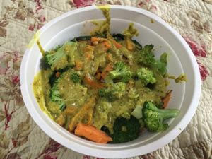 Bollywood Bowl (with no chicken) at Laughing Planet - Blair Blvd in Eugene