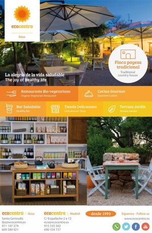 Ecocentro Ibiza, apertura 22 de Mayo de 2015 at EcoCentro in Ibiza