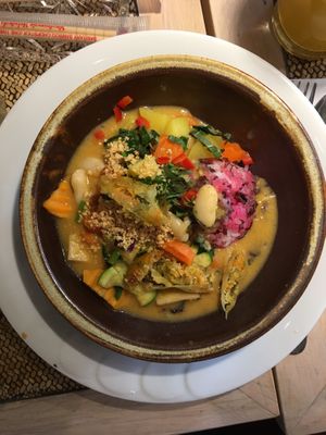 Main course at Gayaya in Berlin