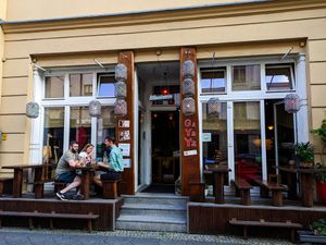 Outside of Gayaya at Gayaya in Berlin