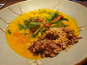 Curry des Tages. Schmeckt so lecker, wie es aussieht. at Gayaya in Berlin