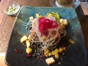 Chef‘s creative salad bowl  at Gayaya in Berlin