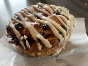 Blueberry cinnamon roll   at Sweet Life Patisserie - Monroe St in Eugene