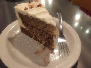 Vegan banana cake at Sweet Life Patisserie - Monroe St in Eugene