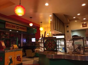 colorful at Two Boots Pizza - Grand Central Terminal in New York City