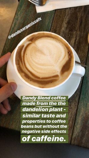 Gotta get my dandy coffee >>> at Dandy's Organic Cafe in Hong Kong Island
