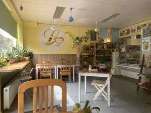 Inside  at Loving Hut in Amsterdam