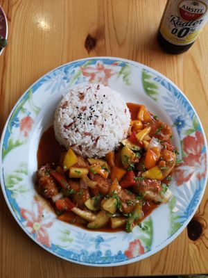  at Loving Hut in Amsterdam