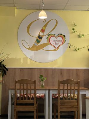   at Loving Hut in Amsterdam